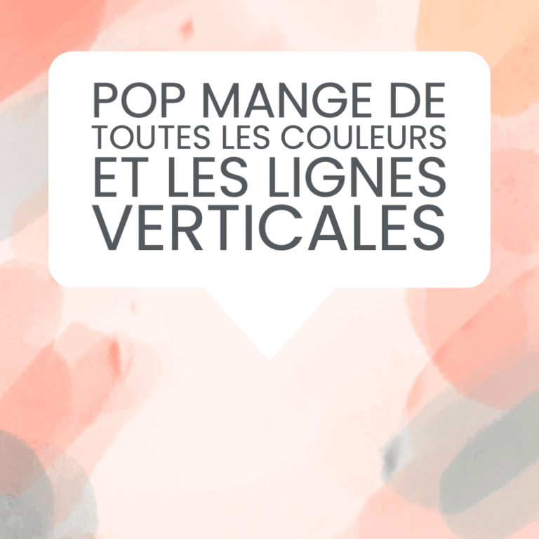 pop mange couleurs lignes verticales