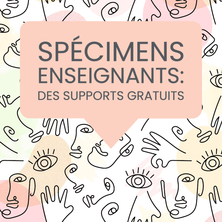spécimens enseignants