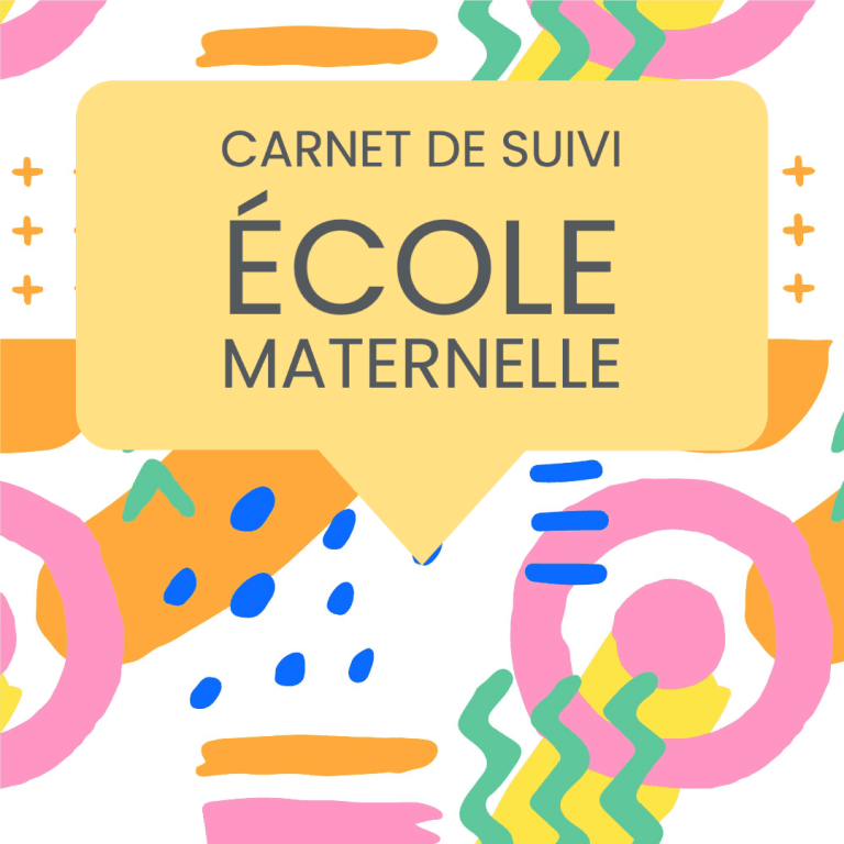 carnet suivi école maternelle