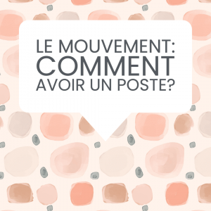 mouvement poste
