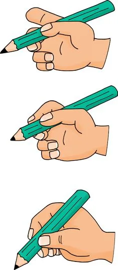 Fichier écriture majuscule - bien tenir son crayon
