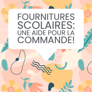 fournitures scolaires aide commande