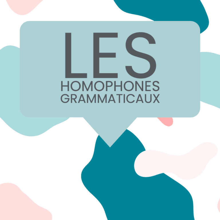 homophones grammaticaux