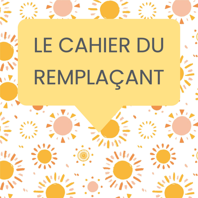 cahier remplaçant
