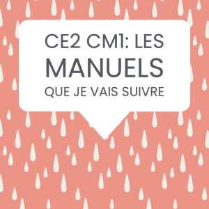 CE2 CM1 manuels