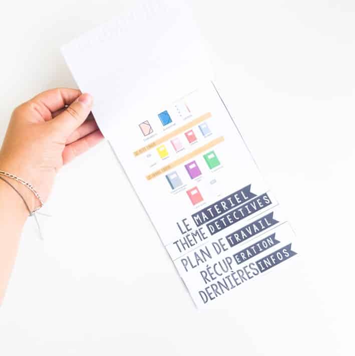Lapbook de la rentrée