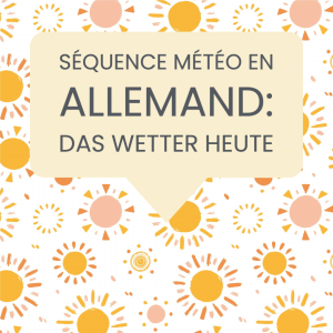 météo allemand Das wetter heute