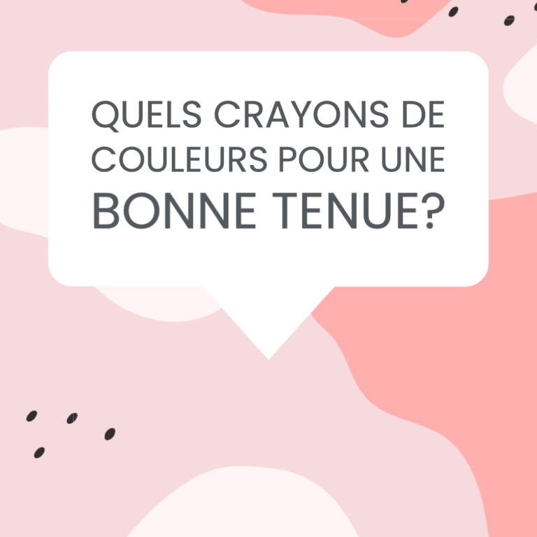 crayons couleur tenue