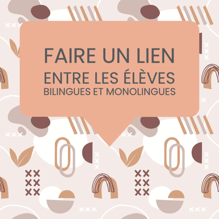 lien bilingues monolingues