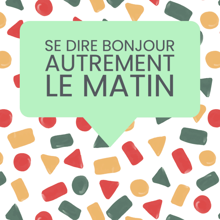 bonjour autrement