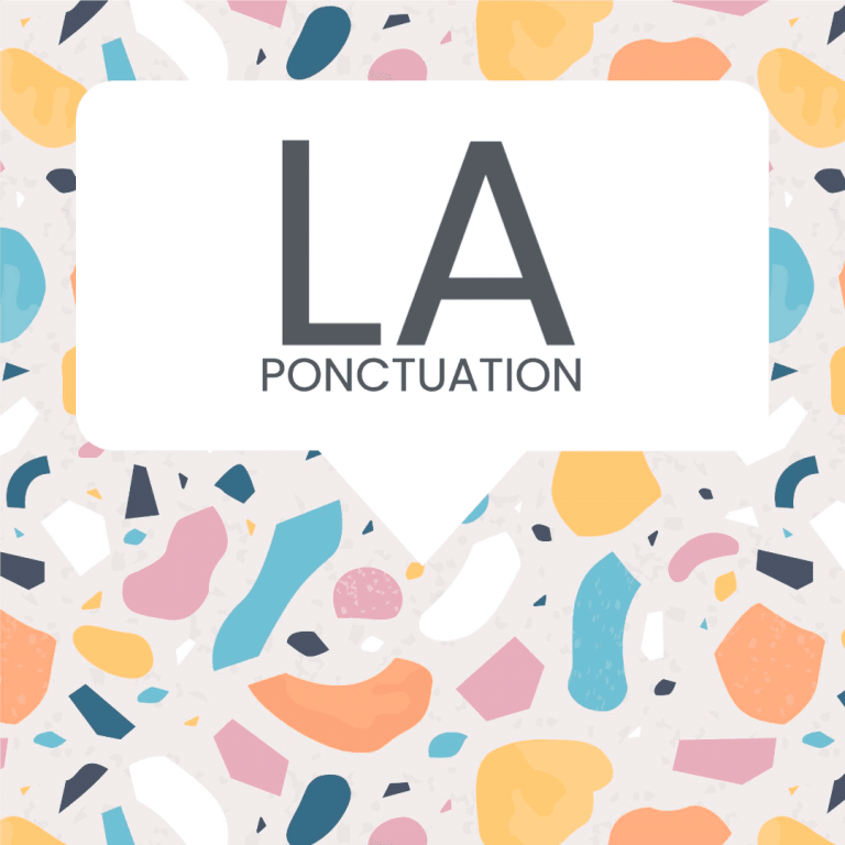 ponctuation