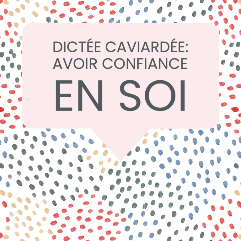dictée caviardée
