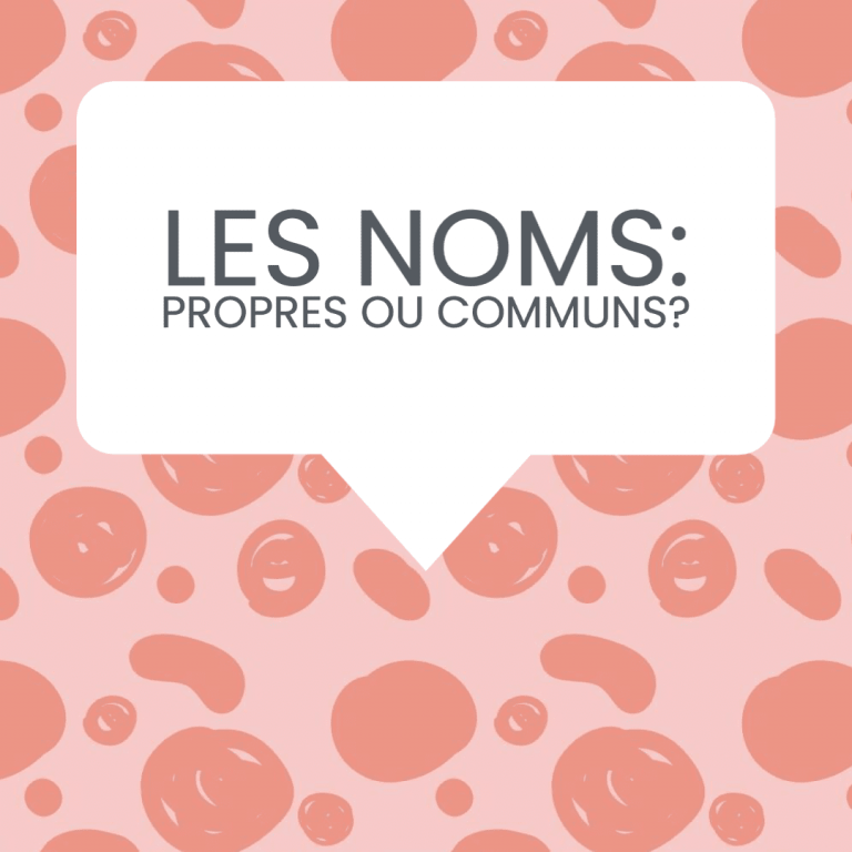 noms propres communs