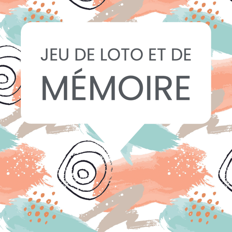 jeu de loto mémoire