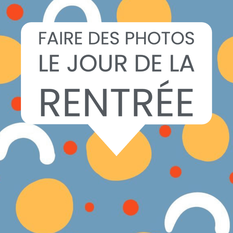 photos rentrée