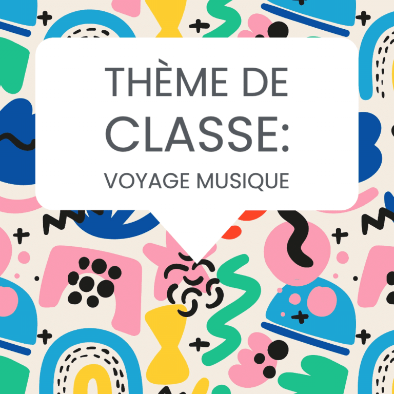 thème classe voyage musique