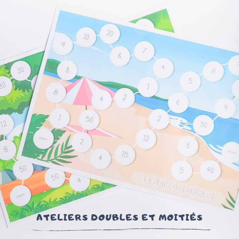 Ateliers doubles et moitiés