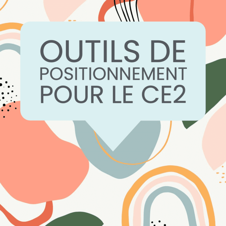 outils positionnement CE2