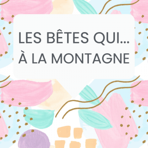bêtes montagne