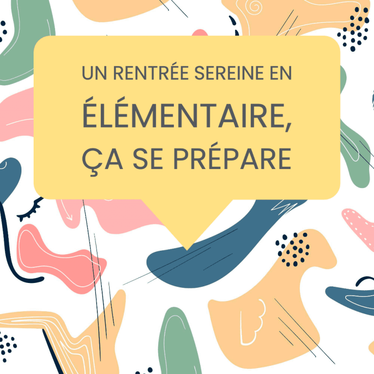 rentrée sereine