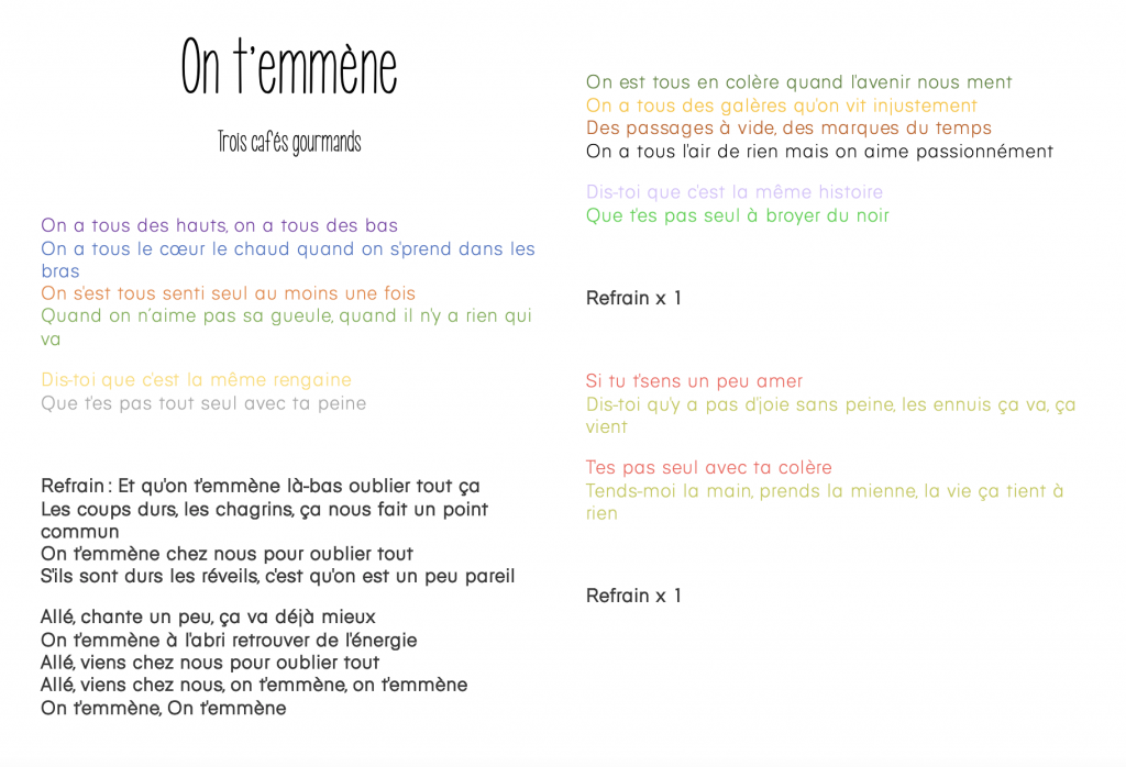 paroles