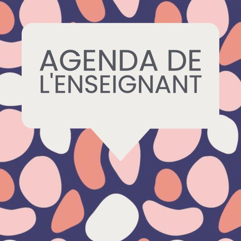 agenda enseignant