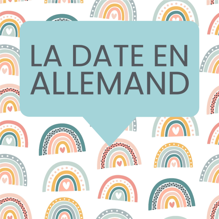 date allemand