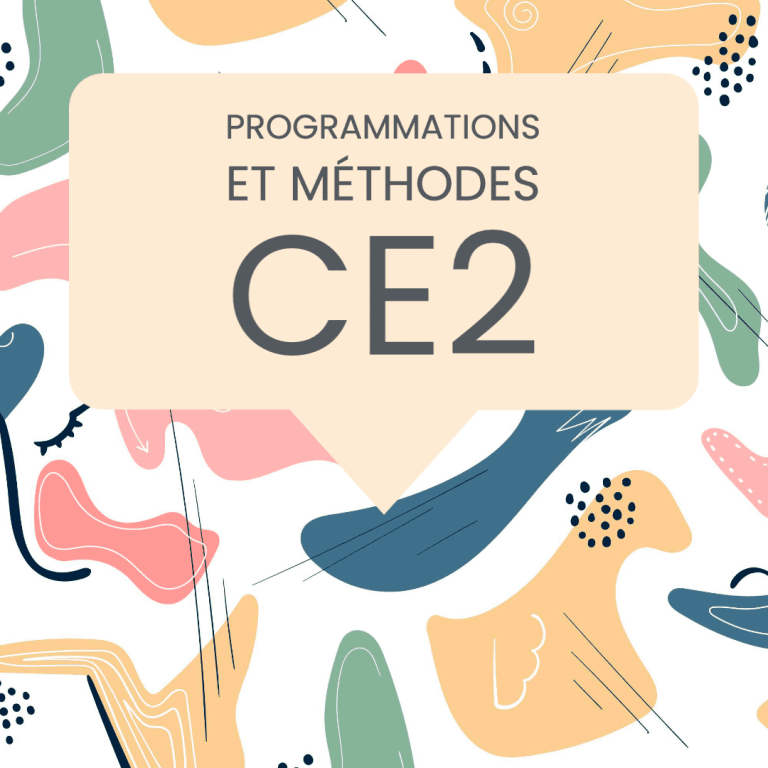 programmations méthodes CE2