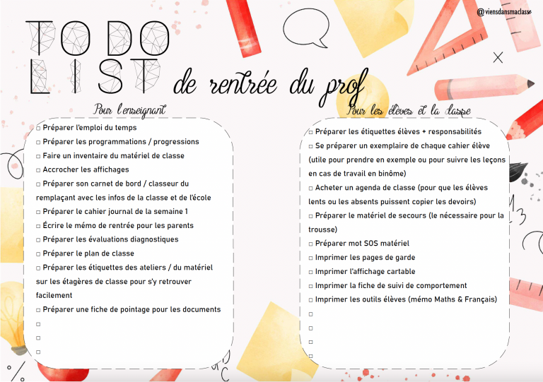 to do enseignant