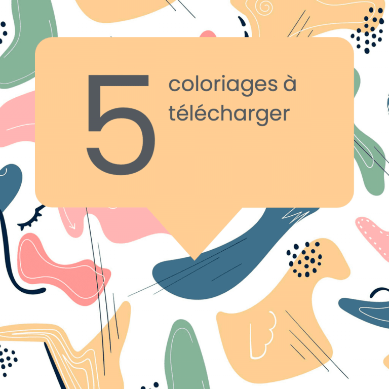 5 coloriages à télécharger