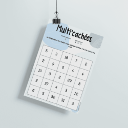 Multi'cachées - Multiplication