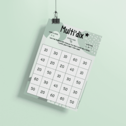 Multi'dix - Multiplication