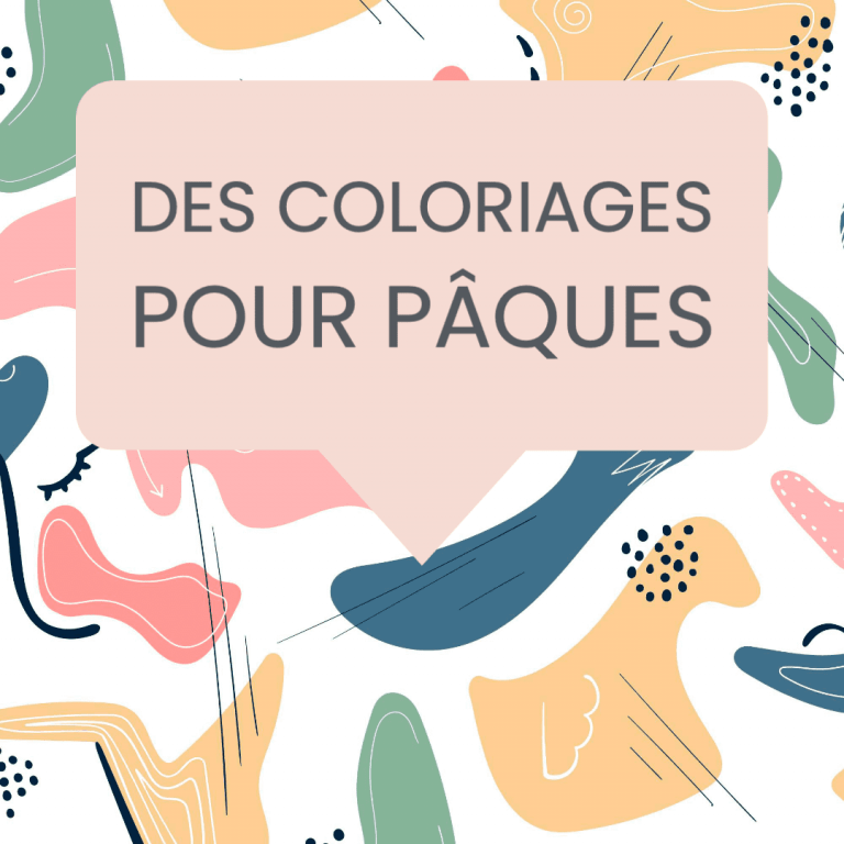 coloriages pâques