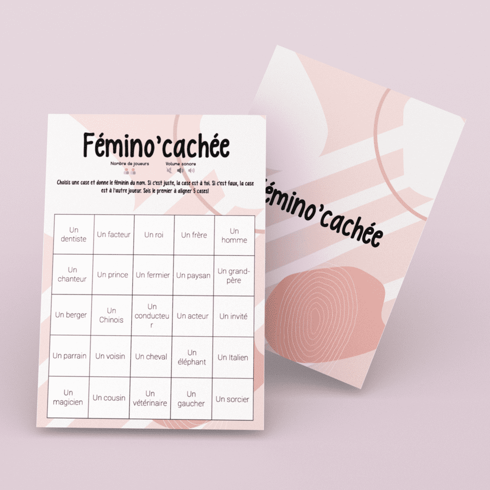 Fémino'cachée - Féminin des noms – Image 2