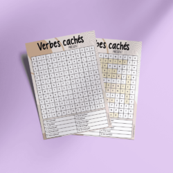 Verbes cachés - Présent