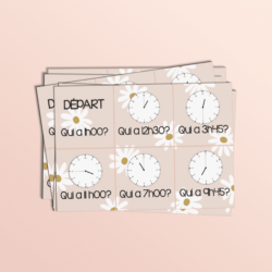 J'ai qui a - L'heure