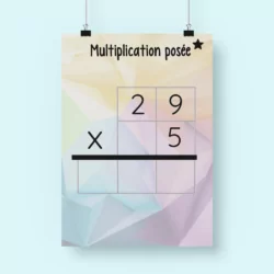 Multiplication posée