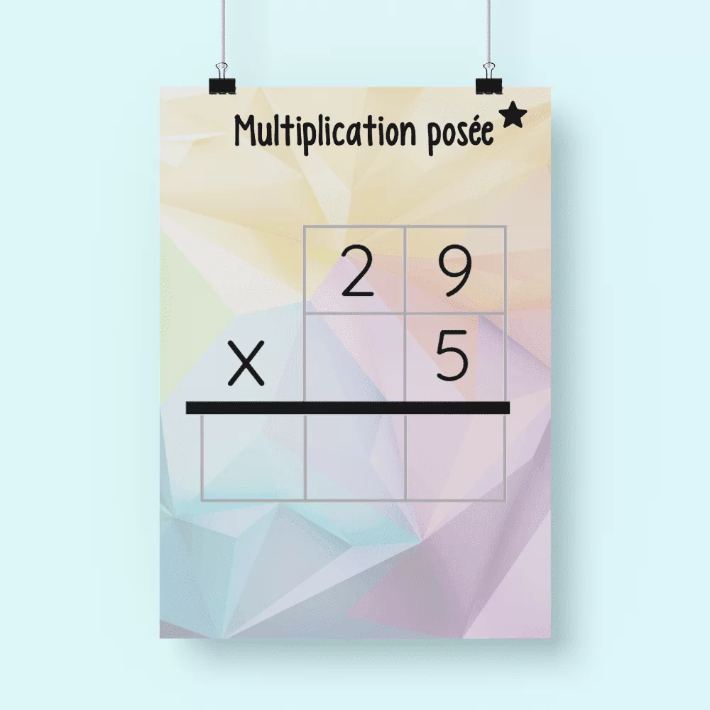 Multiplication posée