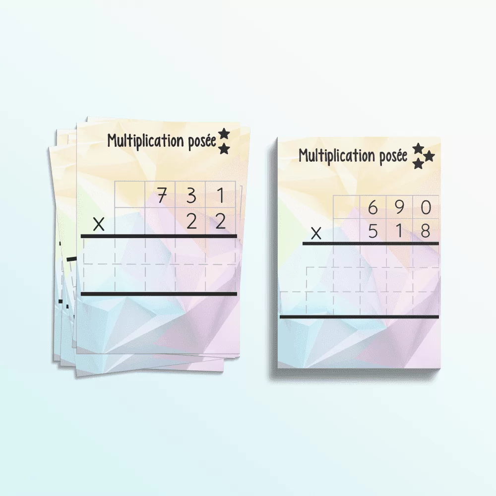Multiplication posée – Image 2