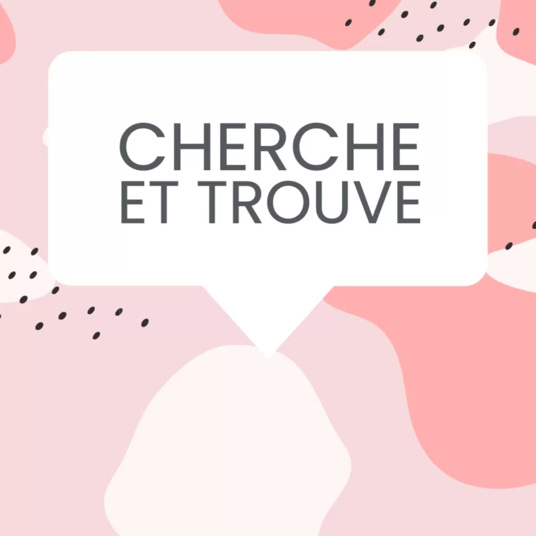 Cherche et trouve