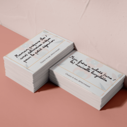 Cartes à tâches - Le déterminant