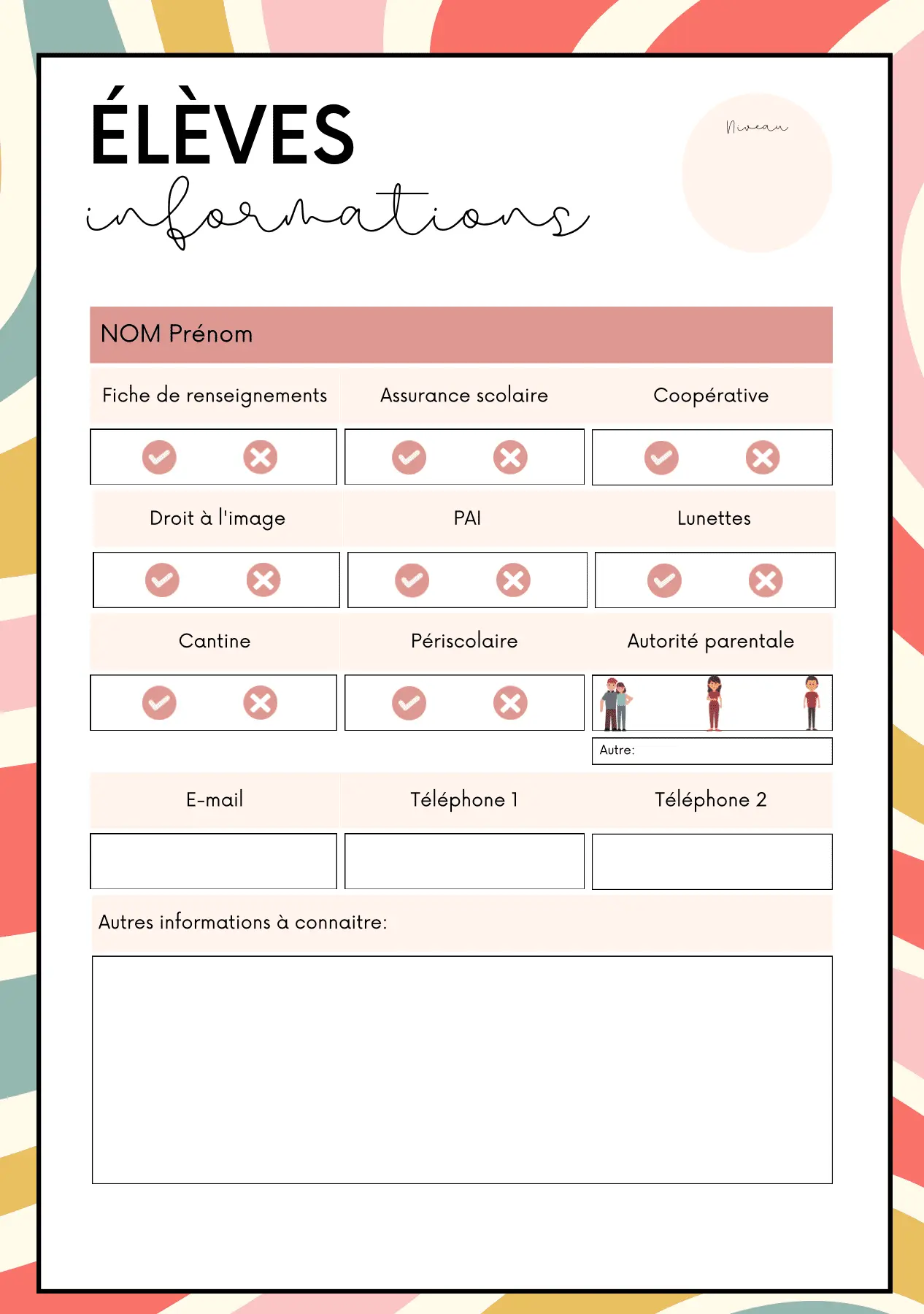 Cahier de la maitresse 2024/2025 – Image 2