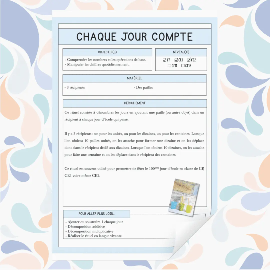 50 rituels à l'école élémentaire – Image 4