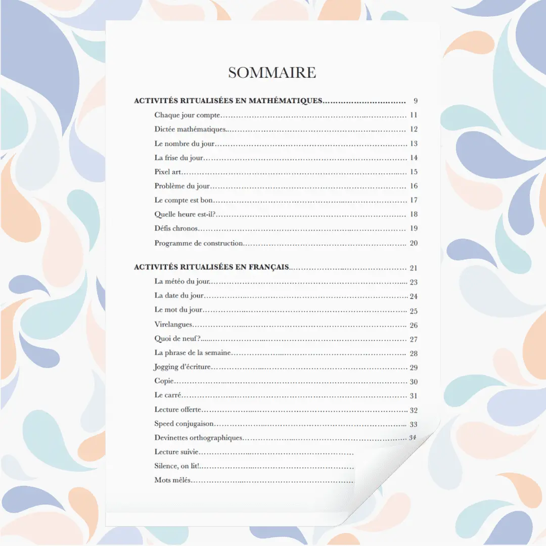 50 rituels à l'école élémentaire – Image 2