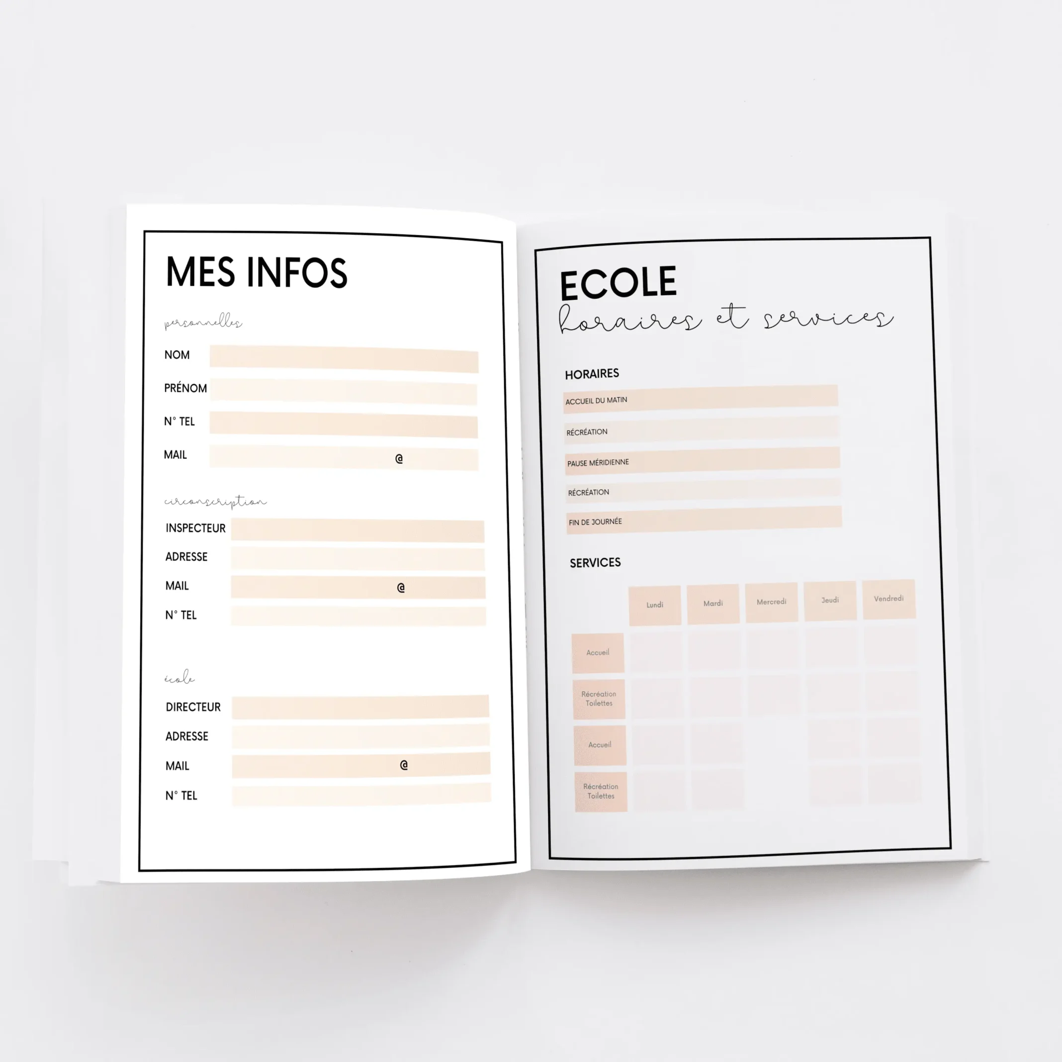Cahier de la maitresse 2026/2027 – Image 5