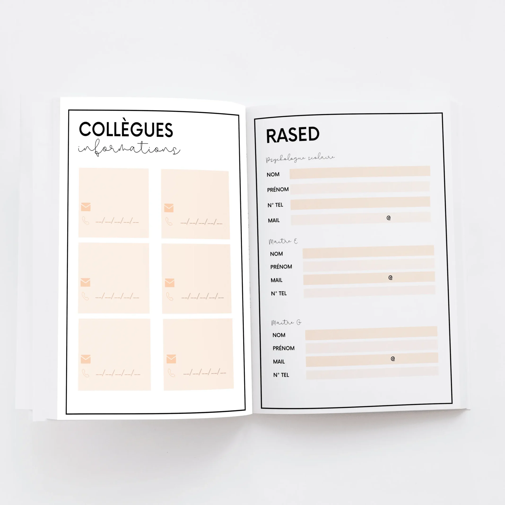 Cahier de la maitresse 2026/2027 – Image 4