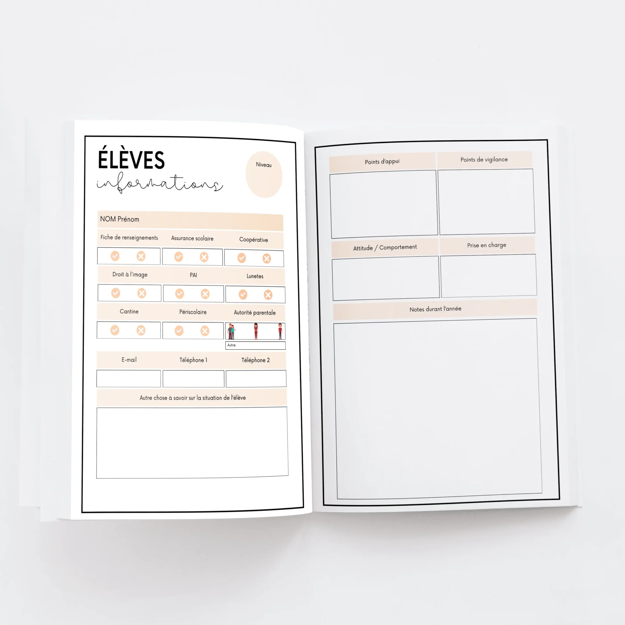 Cahier de la maitresse 2026/2027 – Image 3