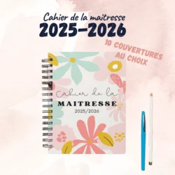 Cahier de la maitresse 2025/2026