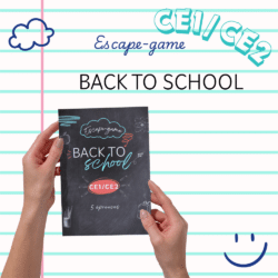 Escape-Game - Back to School - CE1/CE2