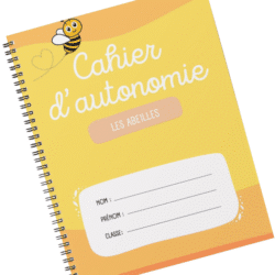 Cahier d'autonomie - Les abeilles